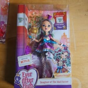 Ever After High Madeline Hatter Doll - Purple and Blue